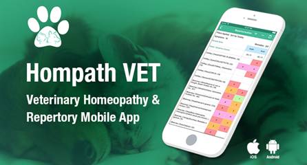 Veterinary Homeopathy mobile app- Hompath Vet